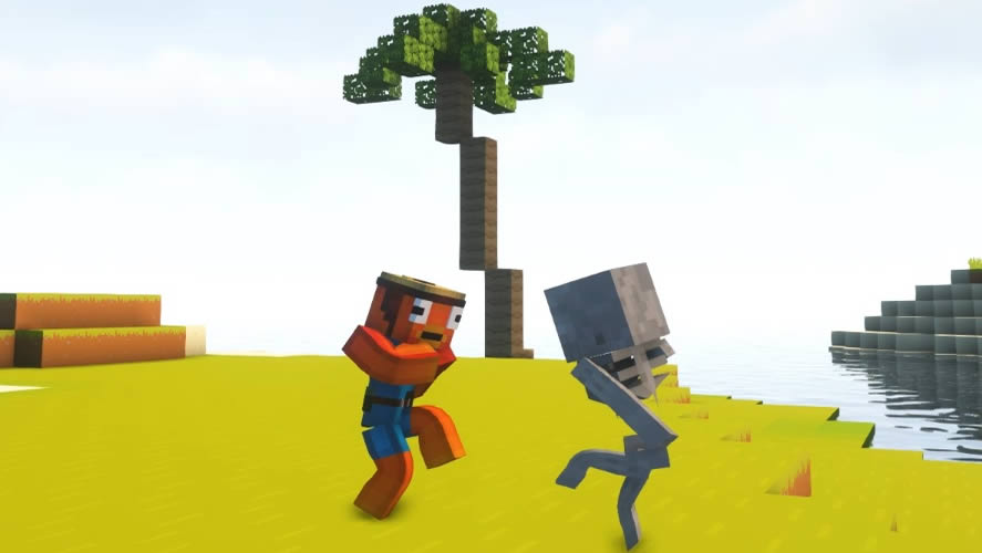 Създаване на Minecraft анимации